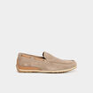 Mocassins en cuir sable homme