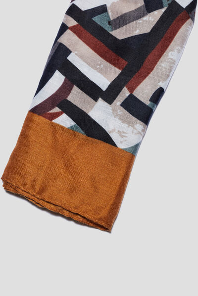 Foulard multicolore femme