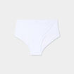 Culotte taille haute blanc femme