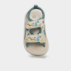 Sandales &agrave; scratchs multicolore b&eacute;b&eacute; gar&ccedil;on