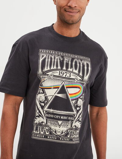 T-shirt manches courtes Pink Floyd gris foncé homme