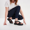 Sandales en cuir Liberto noir femme