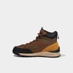 Baskets montantes &agrave; lacets marron homme