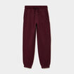 Pantalon de jogging molletonn&eacute; violet fonc&eacute; femme
