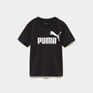 T-shirt manches courtes coton Puma noir gar&ccedil;on