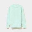 Pull mailles duveteuses manches longues vert clair fille