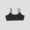Lot 2 brassières coton noir fille