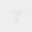 String avec dentelle blanc femme