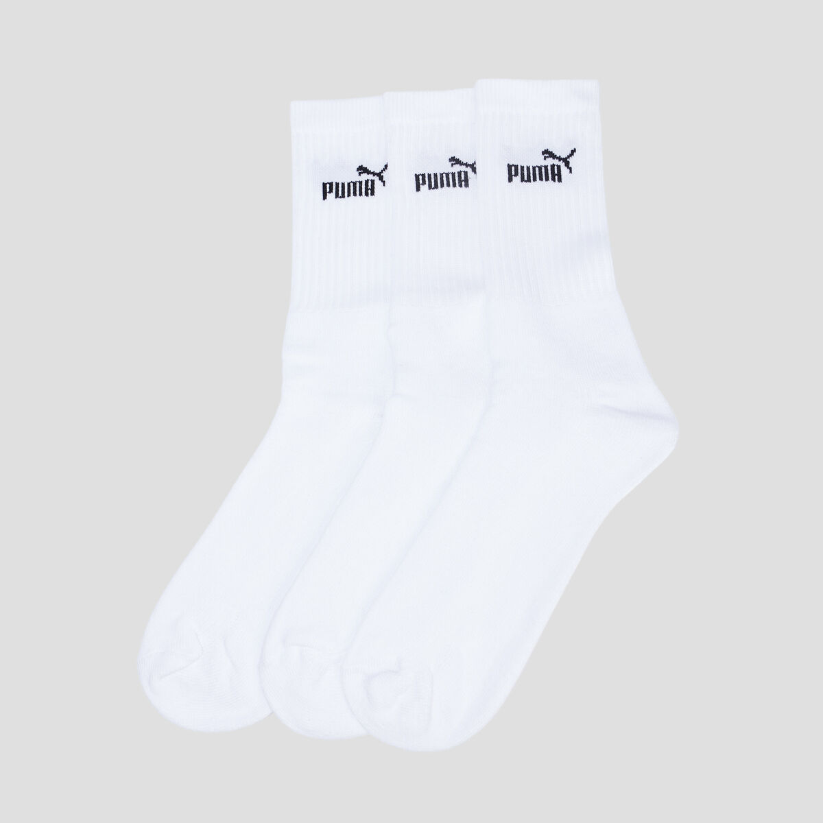Lot 3 paires chaussettes Puma blanc homme