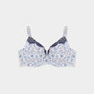 Soutien-gorge corbeille microfibre blanc femme grande taille