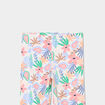 Legging 3/4 &eacute;lastiqu&eacute; coton ecru fille