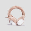 Cache-oreilles fausse fourrure fantaisie taupe fille