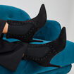 Bottines à talons noir femme