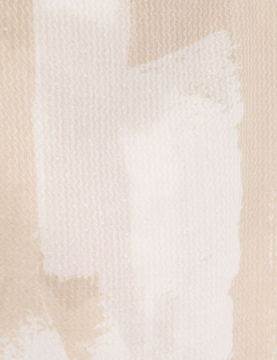 Foulard &agrave; franges sable femme