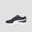 Tennis basses à scratchs Puma Shuffle noir garçon