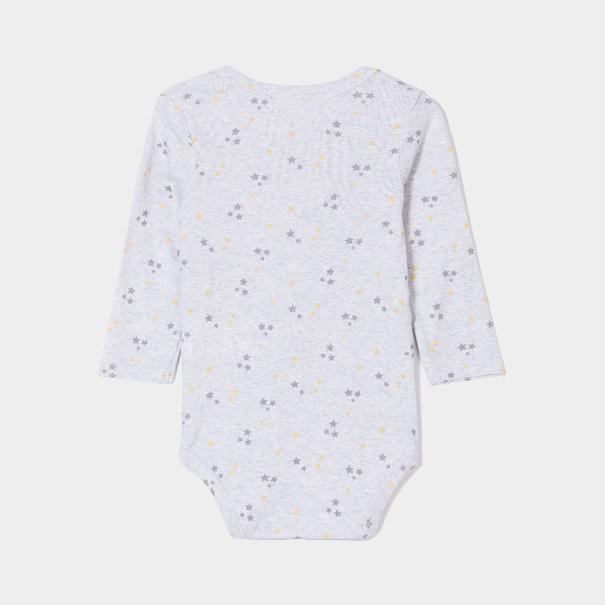 Lot 3 bodies US coton manches longues blanc b&eacute;b&eacute;