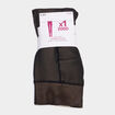 Collant polaire effet transparent 200D noir femme