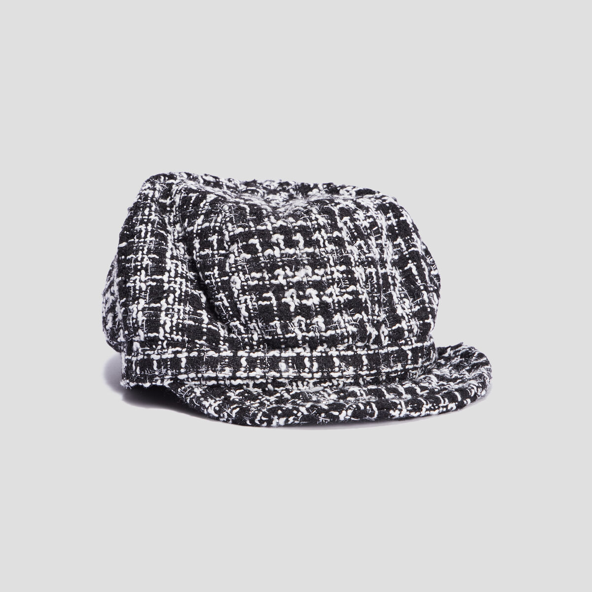 Casquette gavroche noir femme