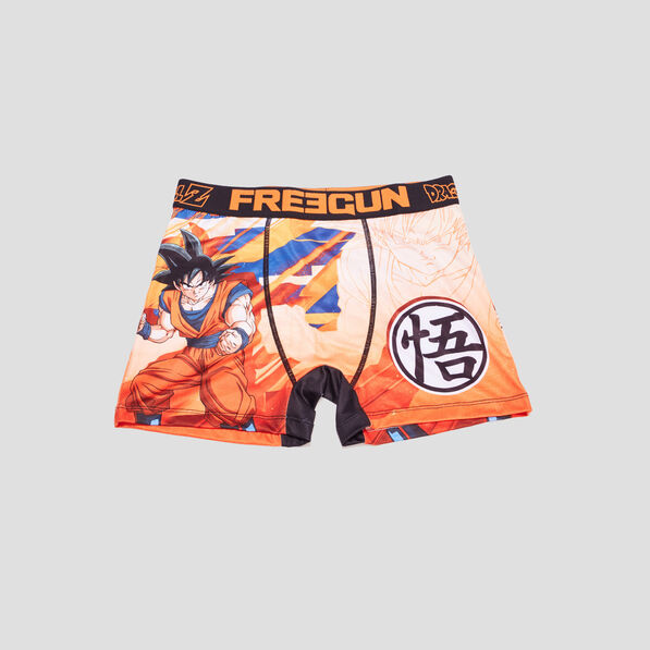 Boxer Freegun Dragon Ball Z orange clair homme