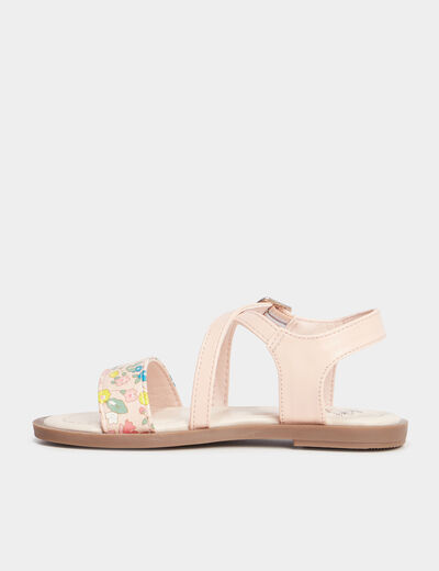 Sandales rose clair fille