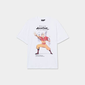 T-shirt manches courtes Avatar Aang sable homme