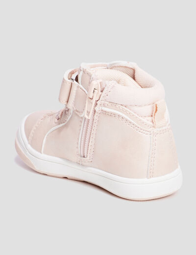Baskets montantes Aristochats Marie rose bébé fille