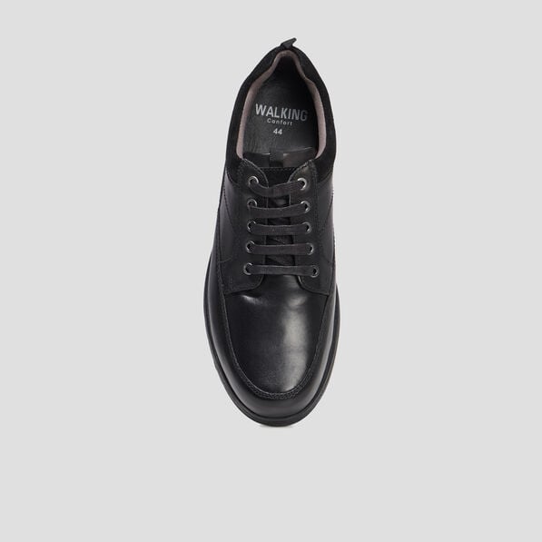 derbies a lacets en cuir noir homme Derbies à lacets en cuir noir homme