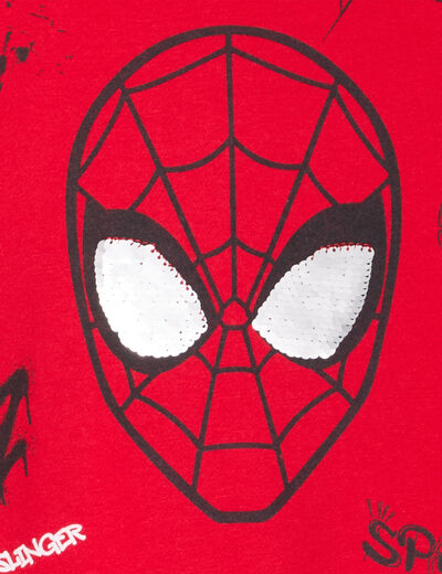Sweat à capuche hoodie Spider-Man rouge garçon