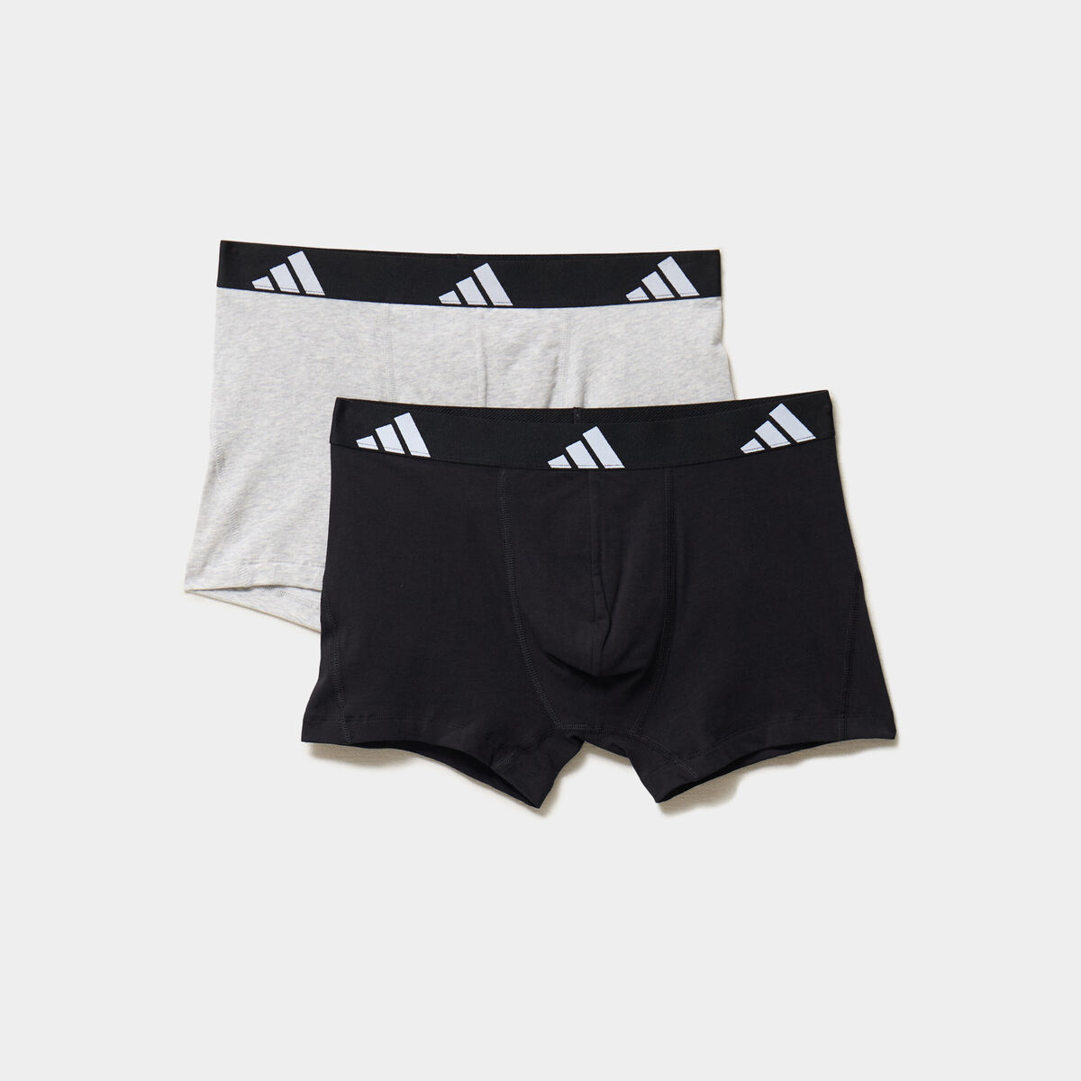 Lot 2 boxers Active Flex Adidas gris homme