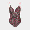 Maillot de bain une pi&egrave;ce multicolore femme