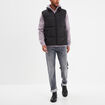 Sweat molleton à capuche hoodie parme homme