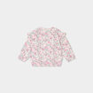 Sweat épaules à volants Creeks creme bébé fille
