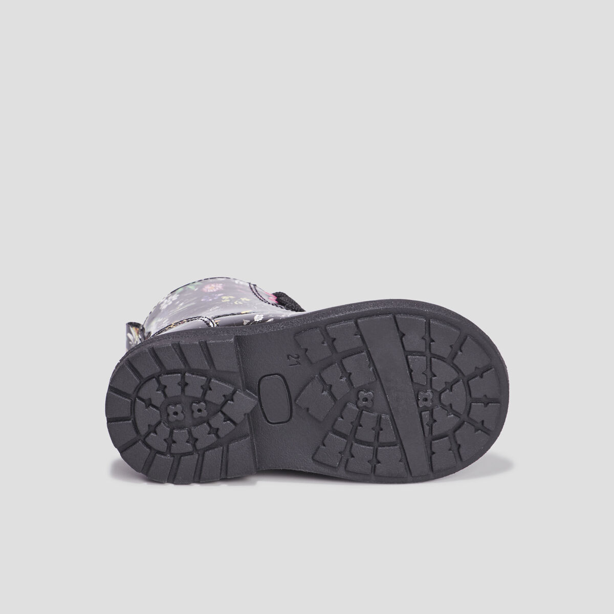 Bottines vernies à lacets multicolore bébé fille
