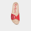 Mules Kickers Kickeyra rouge femme
