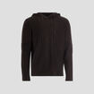 Pull à capuche Liberto gris foncé homme