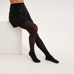 Lot 2 paires collants noir femme