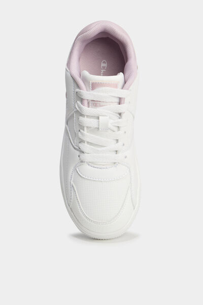 Baskets &agrave; lacets Champion RD25 rose femme