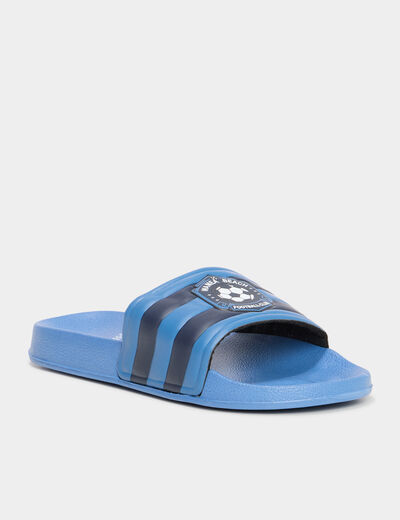 Mules de plage bleu garçon