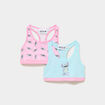 Lot 2 brassi&egrave;res dos nageur Stitch rose fille