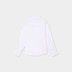 Chemise col français coton majoritaire blanc garçon