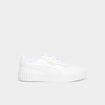 Baskets en cuir Puma Carina 3.0 blanc femme