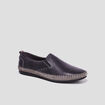 Loafers en cuir Walking gris homme