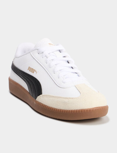 Tennis basses à lacets Puma blanc femme