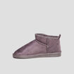 Bottines fourrées gris femme