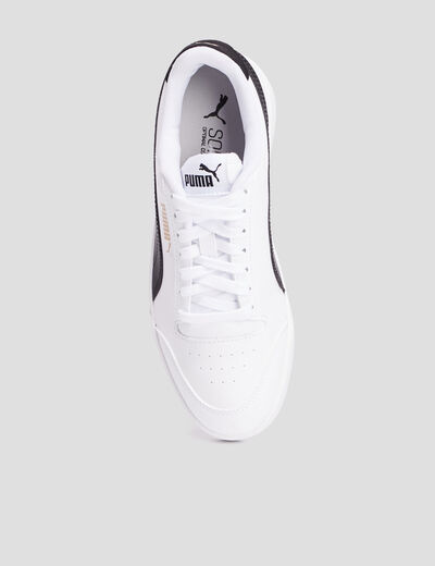 Tennis à lacets Puma Shuffle blanc garçon