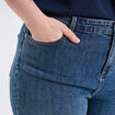 Jeans straight taille haute Modavista denim dirty femme grande taille
