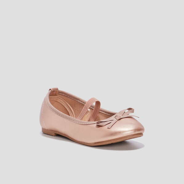 Ballerines irisé à bride sable fille