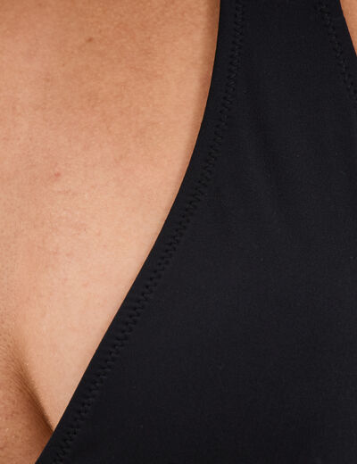 Maillot de bain une pi&egrave;ce gainant noir femme