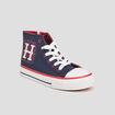 Baskets montantes Harry Potter bleu marine fille