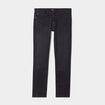 Jeans denim straight 5 poches denim noir homme